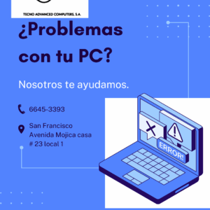 PROBLEMAS CON TU PC O LAPTOP