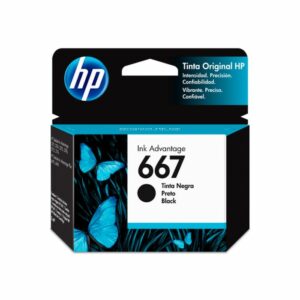 Tinta HP 667 Negro Original