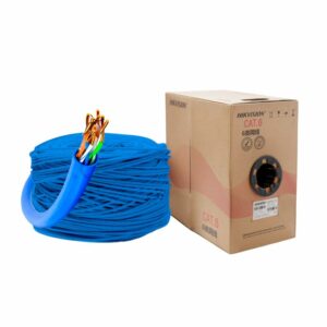 CABLE DE REDES HIKVISION DS-ZC6US-B CAT6 UTP CABLE
