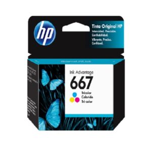 Cartucho de Tinta HP 667 Tricolor Ink Advantage Original