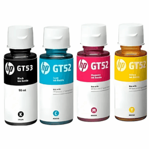Combo de botella de tinta HP GT53/GT52, pack de 4